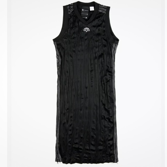 Adidas Originals x Alexander Wang Tank Dress Black Sleeveless Size Medium - Picture 5 of 10